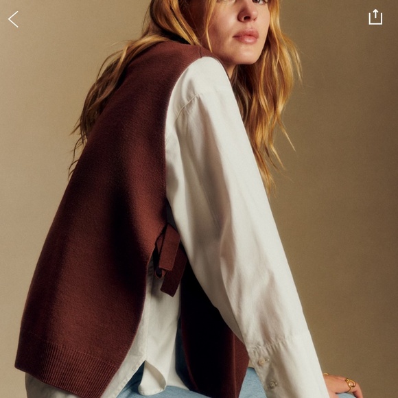 Sezane Cory Jumper Brown - Size S - Picture 1 of 6